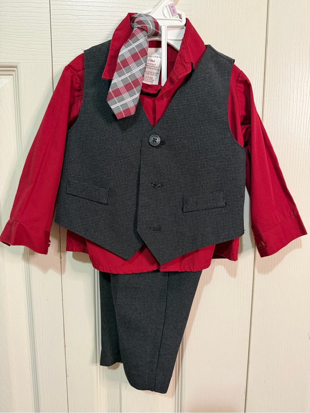 Van Heusen 6/9M Baby Boy 4pc. Suit Set